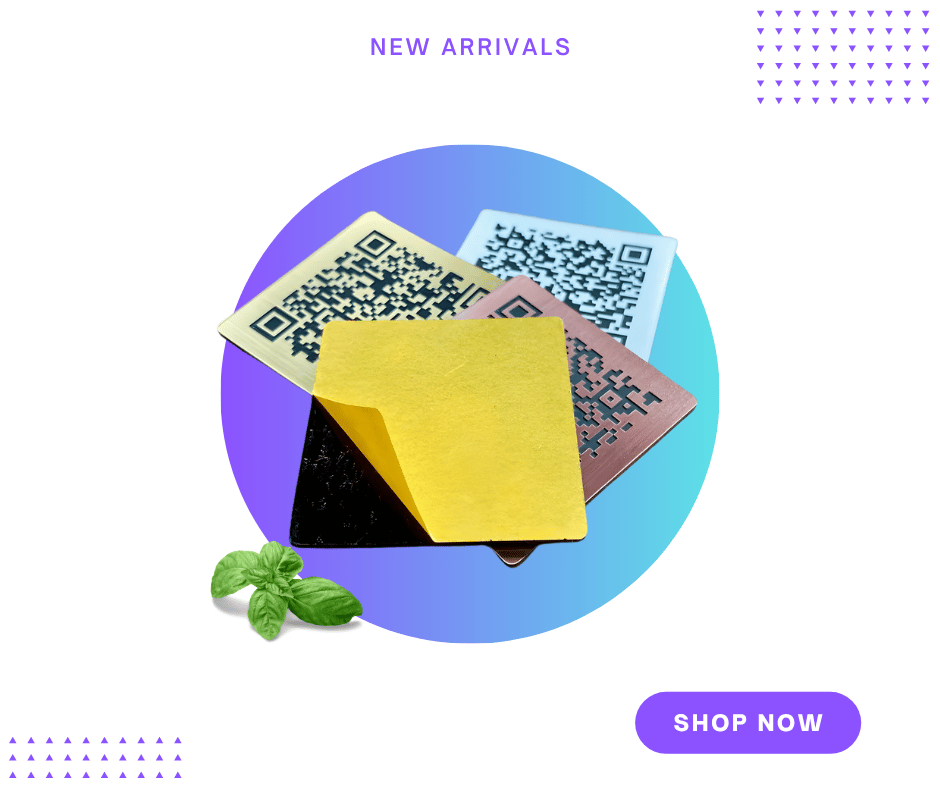 Awesome Custom Engraved Metallic Memorial QR Plaques - Image 4