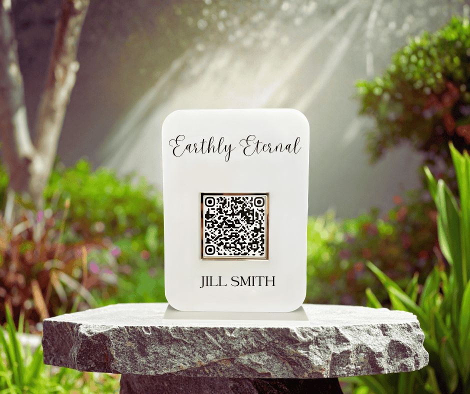 Personalized QR Code outside